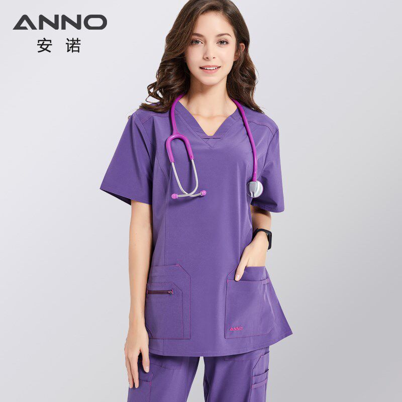 安诺【四面弹】手术服医生制服弹性医院护理服隔离洗手服刷手衣服