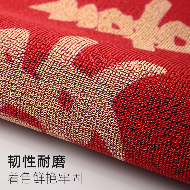 入户门地垫进门门口脚垫出入平安门垫地毯乔迁红色垫子家用大门新