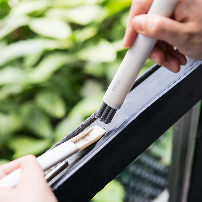 窗户清洁工具门窗槽沟死角槽清理缝隙刷窗缝凹槽小刷子扫纱窗神器
