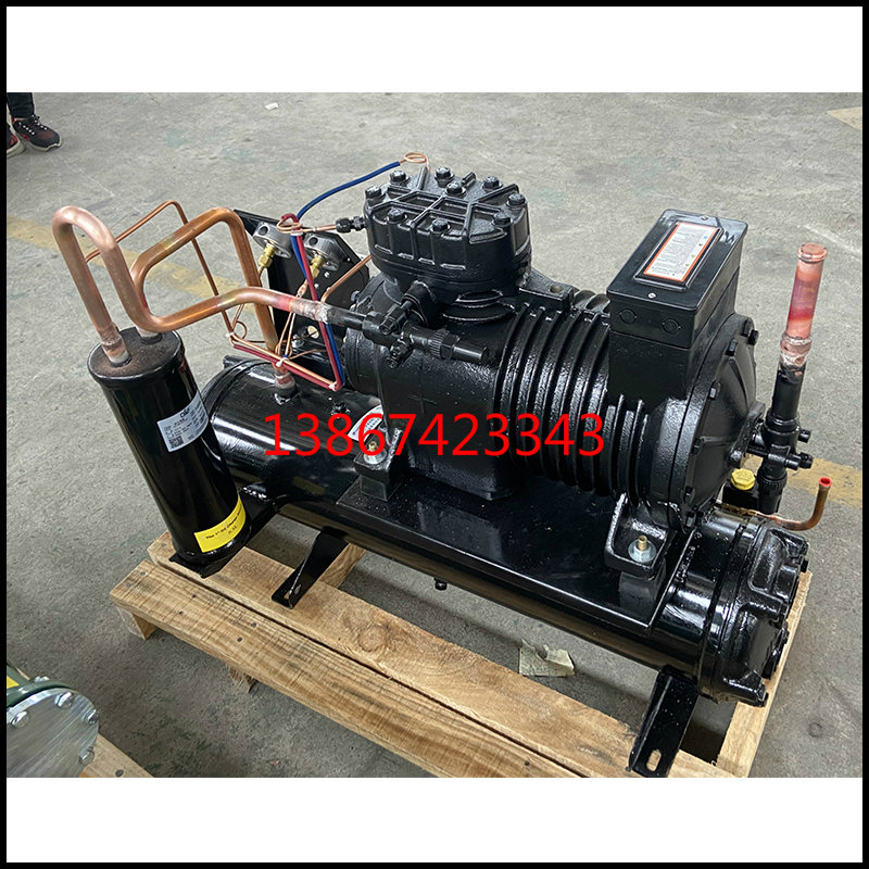 全新谷轮3匹水冷机组小型冷藏库制冷配件 沈阳谷轮压缩机组3P BFS