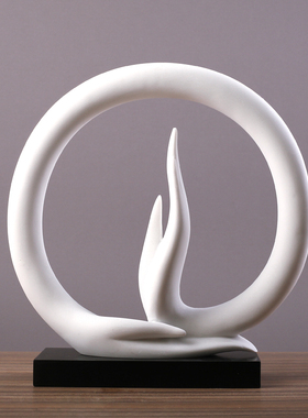 新中式佛首博古架禅意雕塑佛头摆设客厅书房桌面玄关雕像佛像摆件