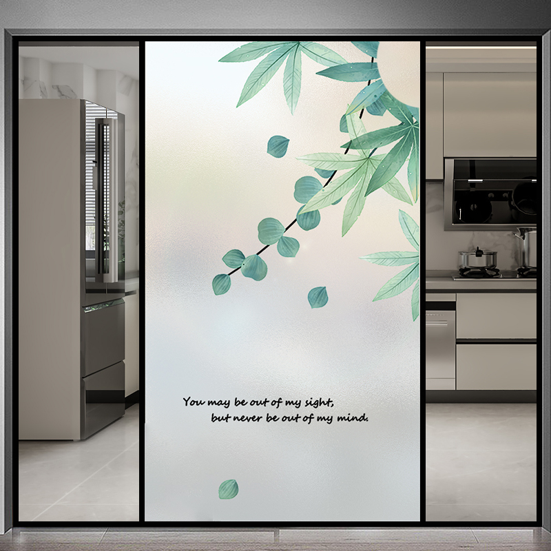 卫生间窗户贴纸防走光防窥型透光不透人厕所浴室家用玻璃磨砂贴膜