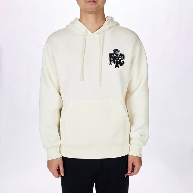 安踏休闲百搭连帽卫衣男子冬季潮流运动上衣套头衫152548706S