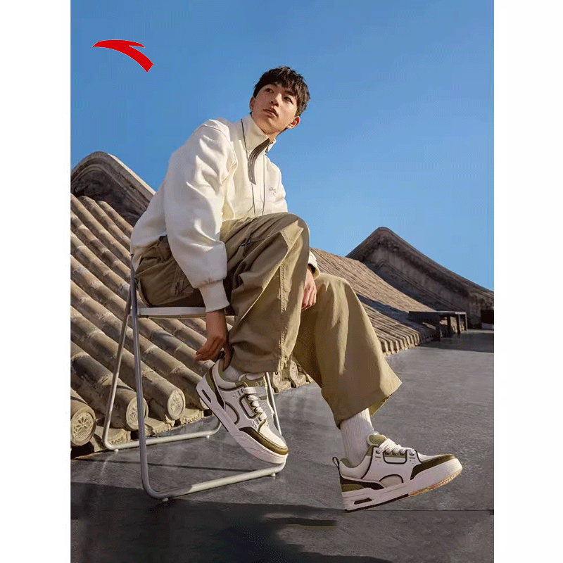 安踏骜杰丨撞色拼接复古板鞋男女同款潮流情侣款平底低帮运动鞋子,运动鞋new,板鞋,淘宝优惠券,粉丝福利购,淘宝优惠卷