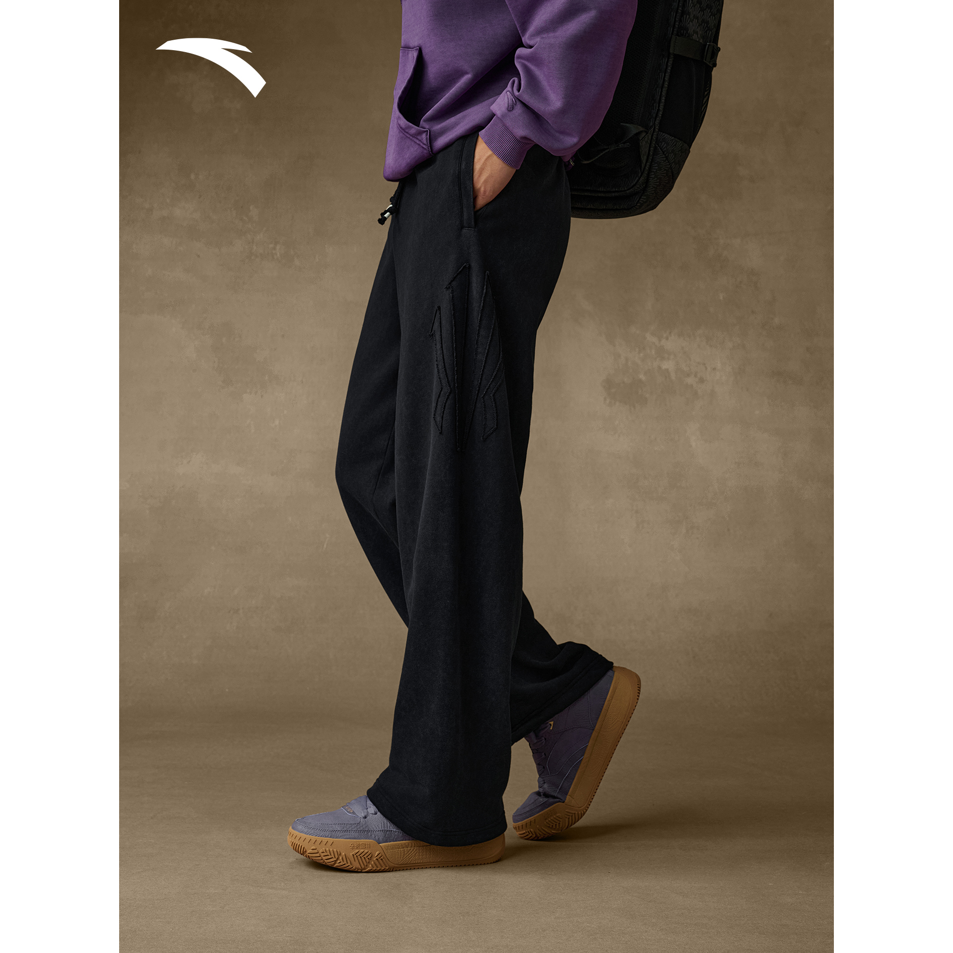 安踏凯里·欧文系列丨潮流美式抽绳阔腿长裤男女运动裤172541304,运动服/休闲服装,运动长裤,淘宝优惠券,粉丝福利购,淘宝优惠卷