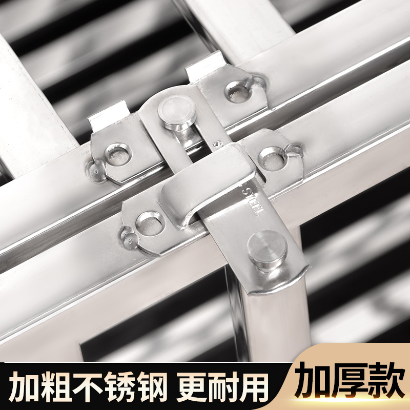 不锈钢狗笼子大型犬加厚全方管折叠带厕所金毛萨摩耶边牧拉布拉多