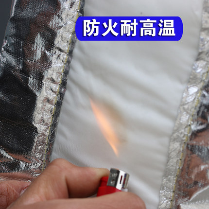 汽车货车收割机排气管防火耐高温排烟管防烫消声器隔音消音隔热棉
