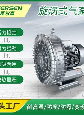 2RS710-H263KW高压漩涡鼓风机旋涡式气泵真空吸尘高负压风机