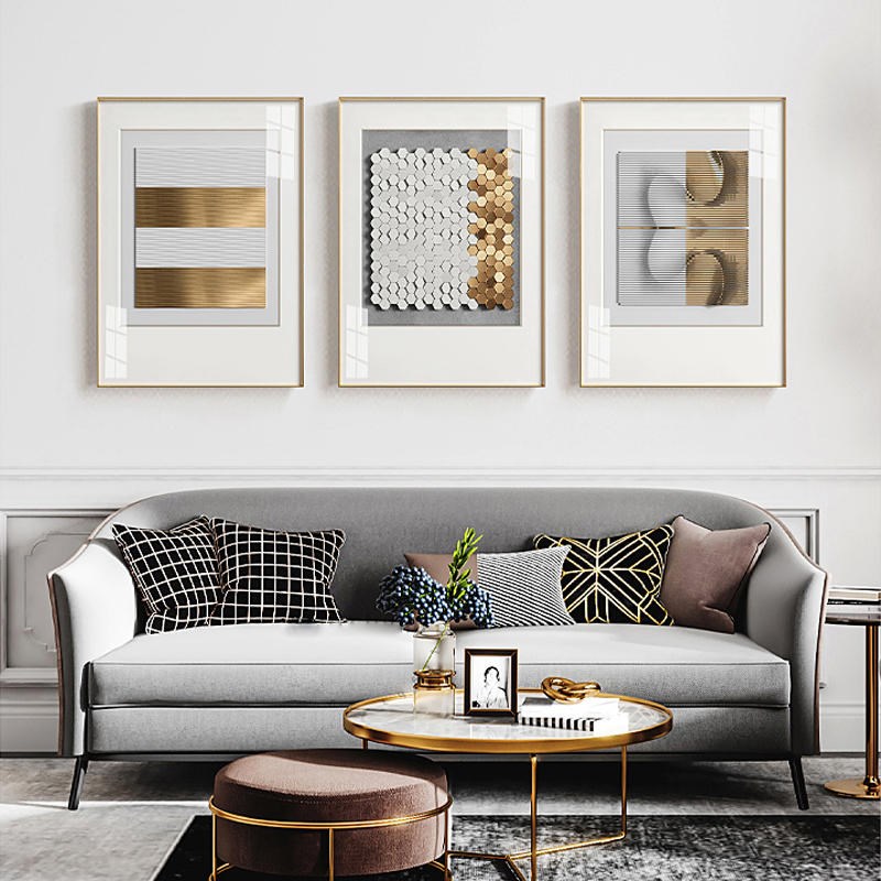 极简抽象艺术客厅装饰画高级感沙发背景墙挂画高级卧室画餐厅壁画