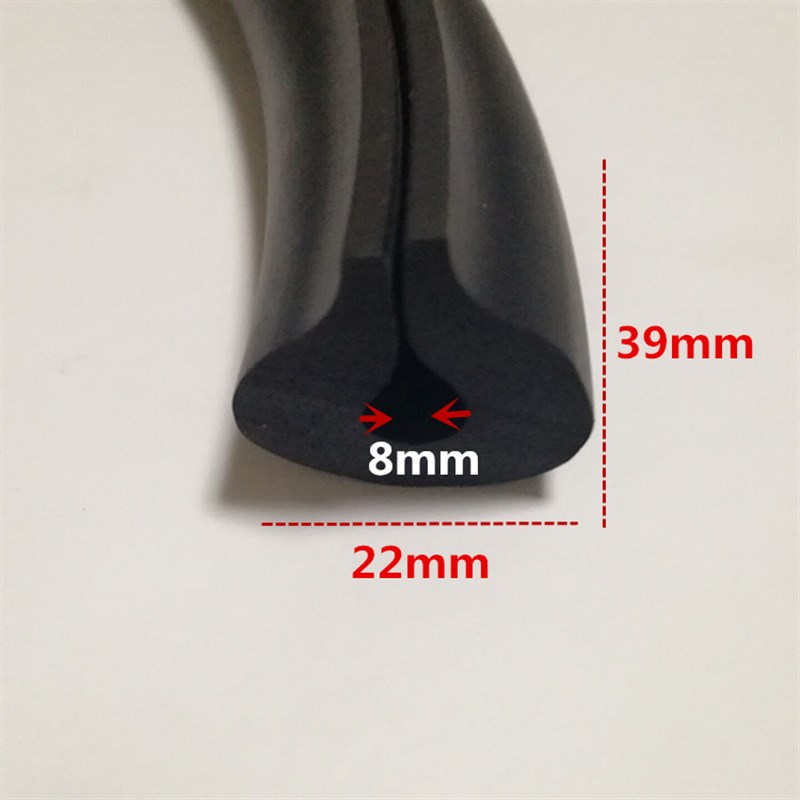 C型橡胶压条筛网U型橡胶压条振动筛橡胶皮条减震密封胶条