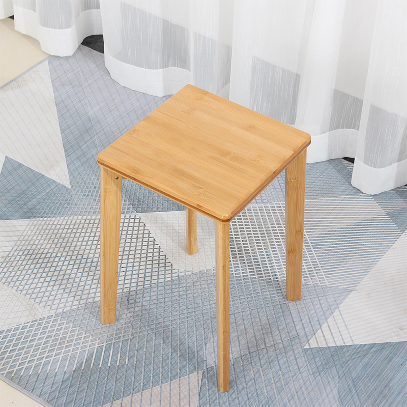 方凳可叠加楠竹小凳子实木板凳北欧凳木换鞋凳凳餐桌椅凳成人矮凳