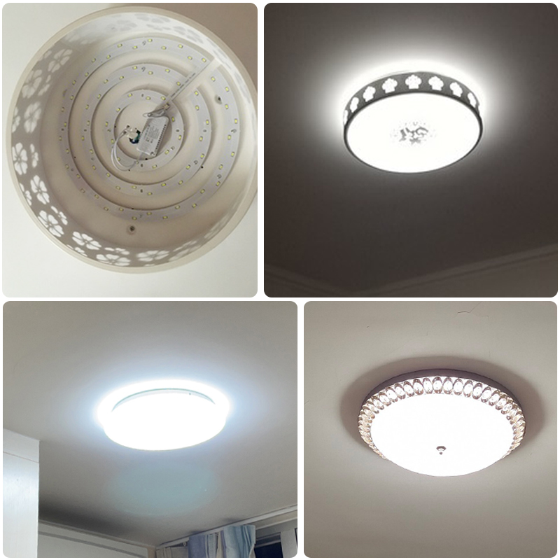 熹航科技 通用款灯芯led吸顶灯高亮圆形白光贴片改造光源灯无频闪
