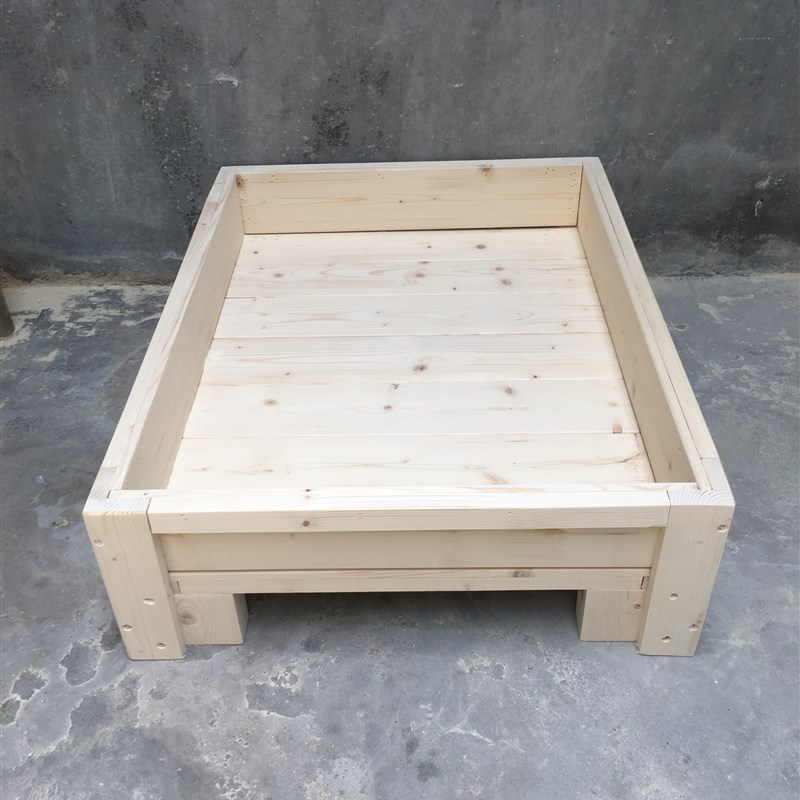 包邮实木简易宠物产房实木狗窝狗房猫窝置物产箱幼崽窝可定制