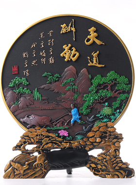 活性炭雕工艺品电视柜玄关摆件小客厅酒柜家居装饰品创意房间摆设