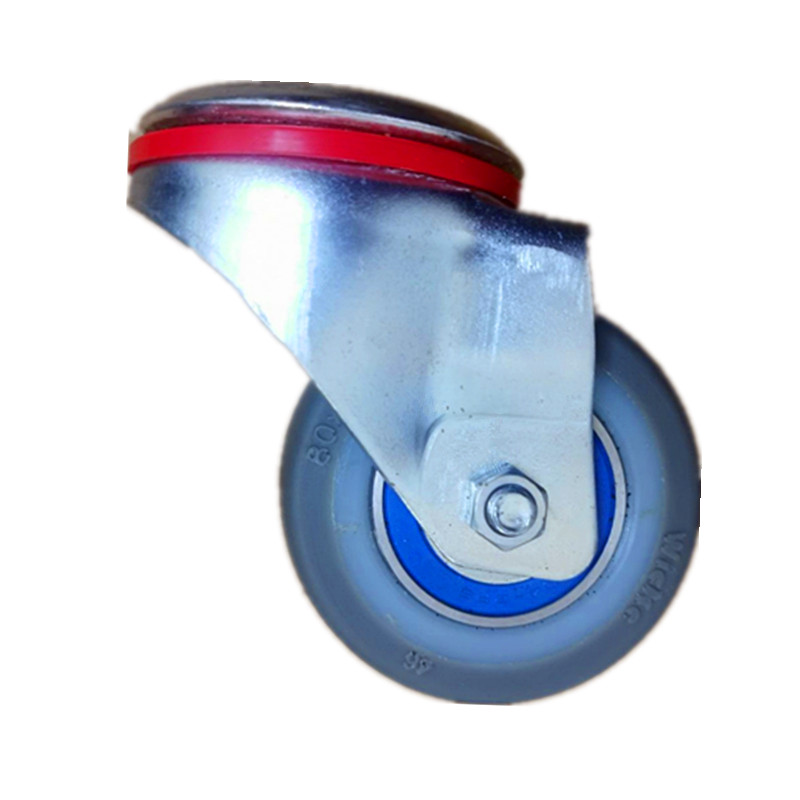 T3E洗地机配件万向轮定向轮行走轮洗地车方向小轮子胶条管子刷盘