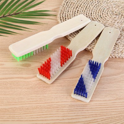 天然竹制鞋刷子家用长柄硬毛多功能清洁刷木柄洗衣刷不伤鞋地板刷