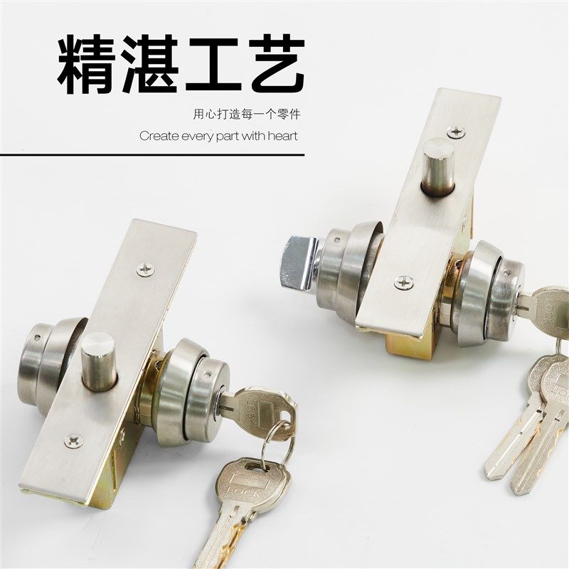 地弹簧门地锁玻璃有框门地锁不锈钢门地锁铁门地锁铝合金门框地锁