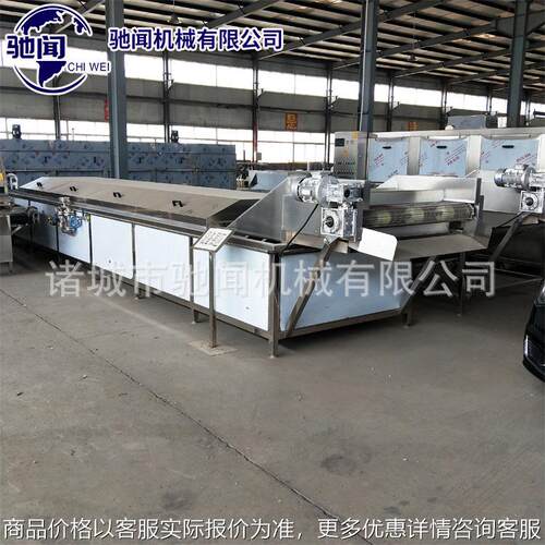 全自动蔬菜漂烫机 黄桃煮漂烫流水线 东北鲜玉米漂烫杀青机