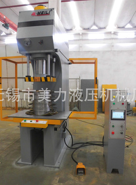 100T单柱液压机 伺服数控操作  大型C型油压机专业定制 质量保障
