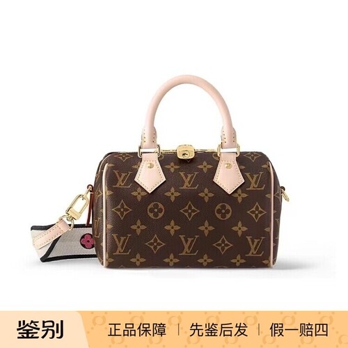 99新 LouisVuitton/路易威登 Sp20黑色肩带手提斜挎包