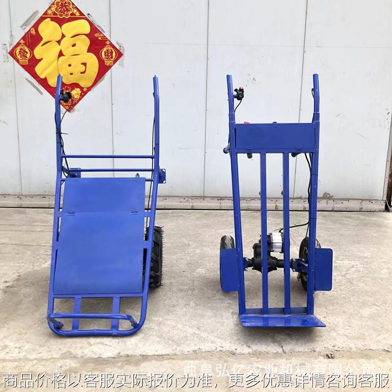 畅销电动老虎车工地拉砖上楼车48V山地丘陵爬坡鸡公车搬砖上楼车