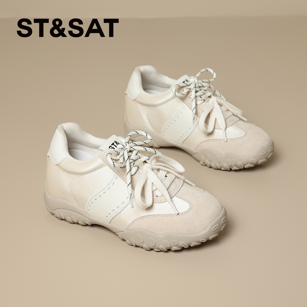 星期六内增高真皮德训鞋超火爆款