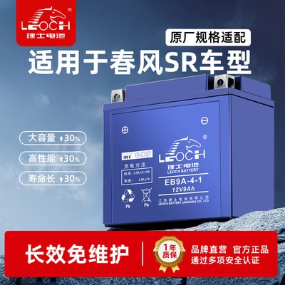 春风SR车系专用摩托车电瓶12V