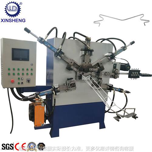 全自动化花兰扣机金属线成型机 花篮扣支架折弯机不锈钢园林支架