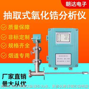 高温抽气式氧化锆氧量分析仪空气氧探头测氧仪智能烟气检测