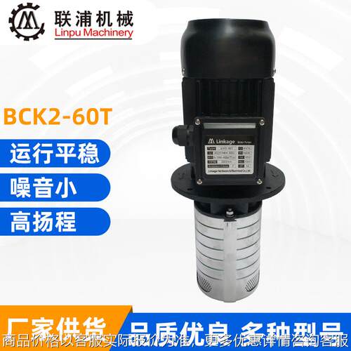 BCK2-60T立式高压数控机床泵 增压泵 冷却泵 加*工中心 厂家供应