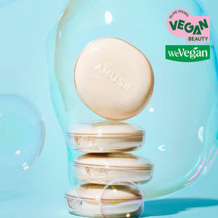 露水果冻轻薄提亮 英同款 干皮混干皮 张元 韩国AMUSE小黄盒气垫