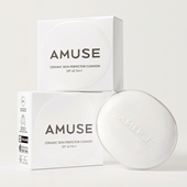 张元 混油皮中性皮 陶瓷肌遮瑕哑光 英同款 韩国AMUSE小白盒气垫