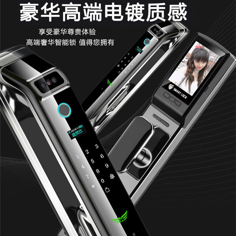 迪梵仕别墅指纹锁门大门智能锁全自动电子密码锁脸锁