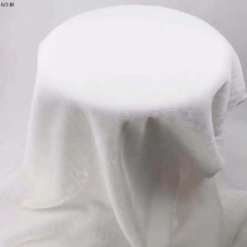 白色毛绒布手机珠宝展示柜台布饰品柜台垫布地摊布毛毛拍照背景布