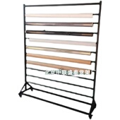 定制带轮改色膜展示架带轮汽车玻璃膜车衣太阳膜货架防爆膜布料架