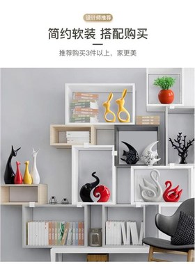 壁柜展示柜实木储存杂物柜饭店墙上酒柜挂壁式挂在墙上多层
