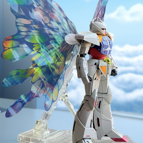 倒a逆A高达带蝴蝶翅膀月光之翼