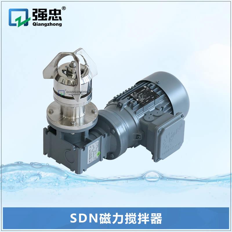 不锈钢侧入式釜底桶底磁力搅拌器磁悬浮驱动搅拌机医药磁力搅拌罐