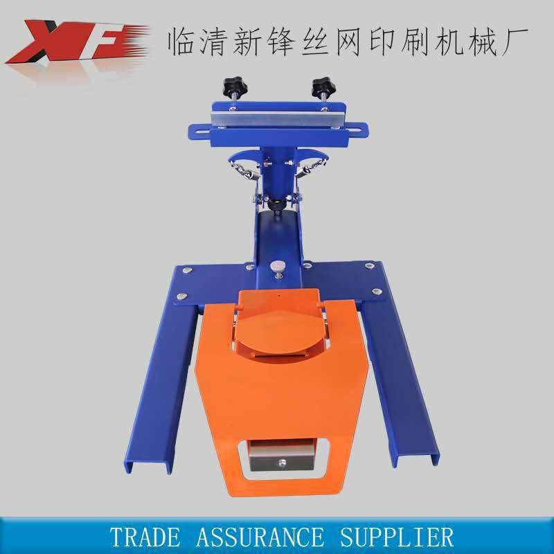 临清厂家供应单工位印刷帽子机/帽子模具手动T恤印花两用机