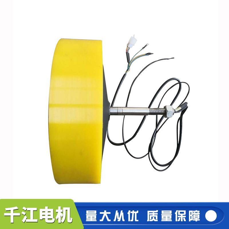 供应6.3英寸机器人电机直流无刷伺服轮毂电机服务机器人电机