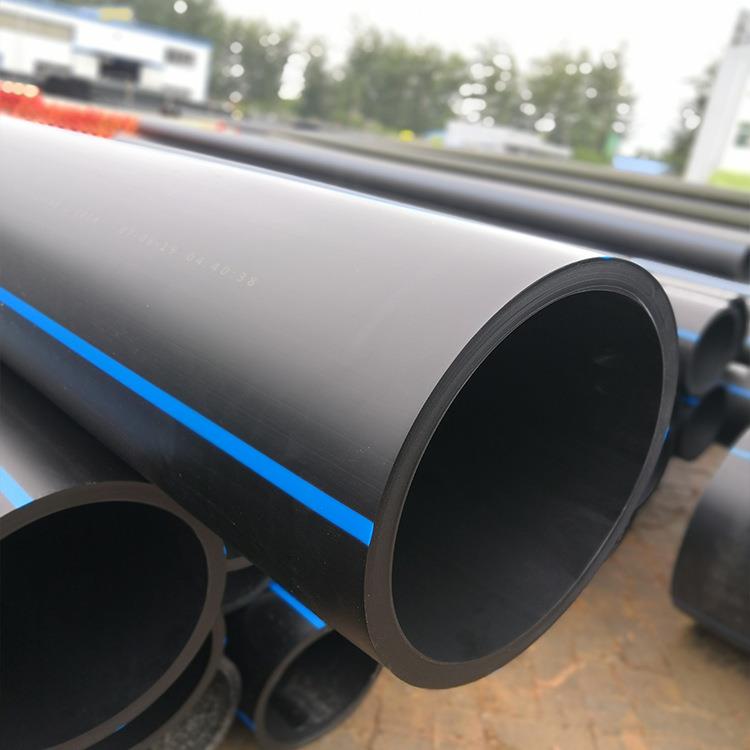 1.6mpa给水管全新料PE给水管黑色110HDPE管材hdpe水利工程管道