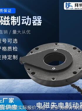 DHM-450C DC170V电磁抱闸制动器 配套YEJ180L-4电机断电刹车总成