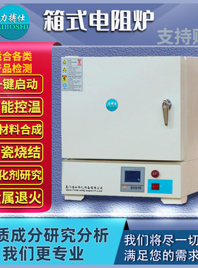 程序控温真空箱式炉马弗炉工业淬火退火炉高温炉热处理电炉力搏仕