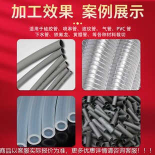 NTW全切动皮式电脑切管机自动裁带切铁自氟龙管裁机PVC分切机热缩