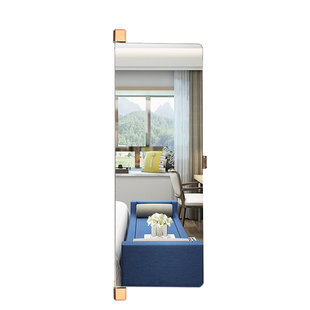 对门镜子全身镜旋转穿衣镜翻转试衣镜穿衣镜穿衣镜