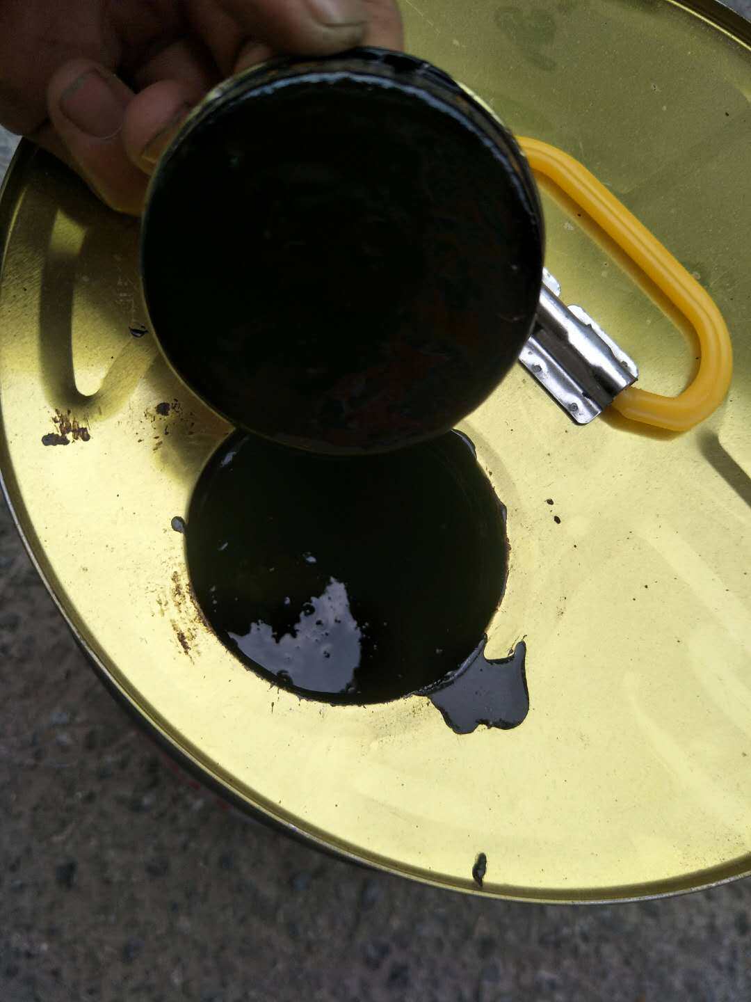 凯威环氧煤沥青防腐漆金属管道防水防锈漆船用漆黑色沥青漆