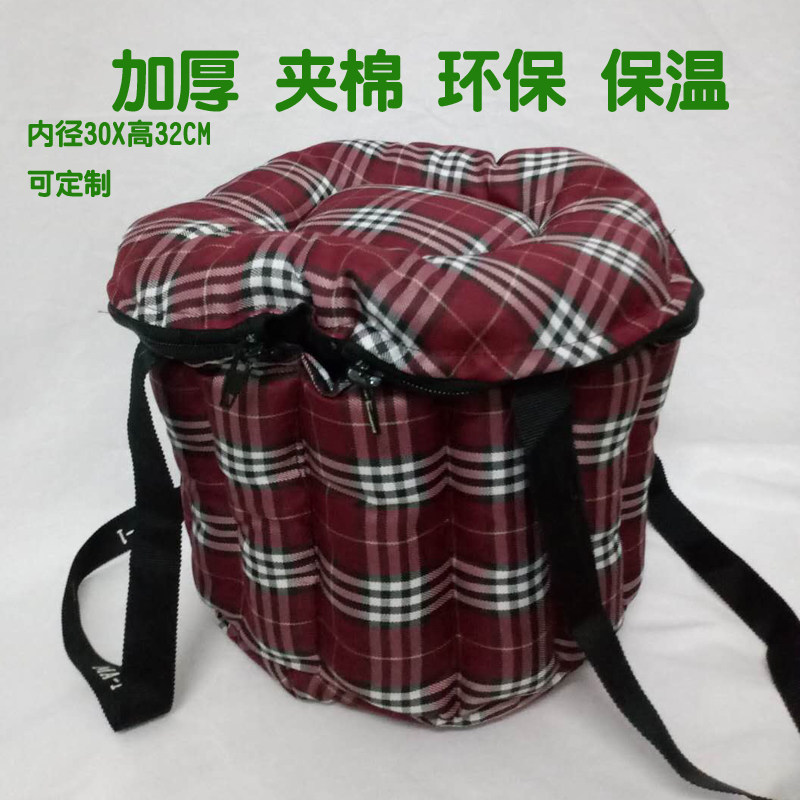 酵素桶保温电饭锅压锅保温孝素桶圆形桶布保温包夹加厚