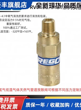 美国REGO PRV9432T系列安全阀9434放散阀杜瓦瓶车载瓶安全阀