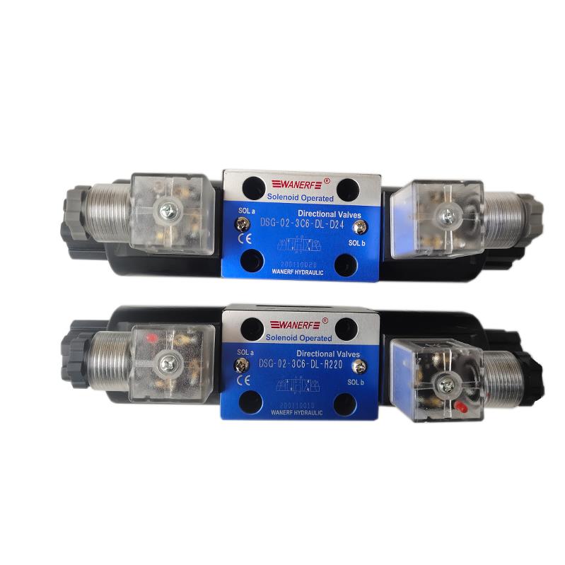 DSG-02-3C6-DL-D24方向阀WANERF液压电磁阀 工业元件系列