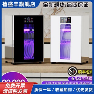 東羚电器消毒柜家用小型厨房高温无汞灯珠紫外线餐具烘干消毒碗柜